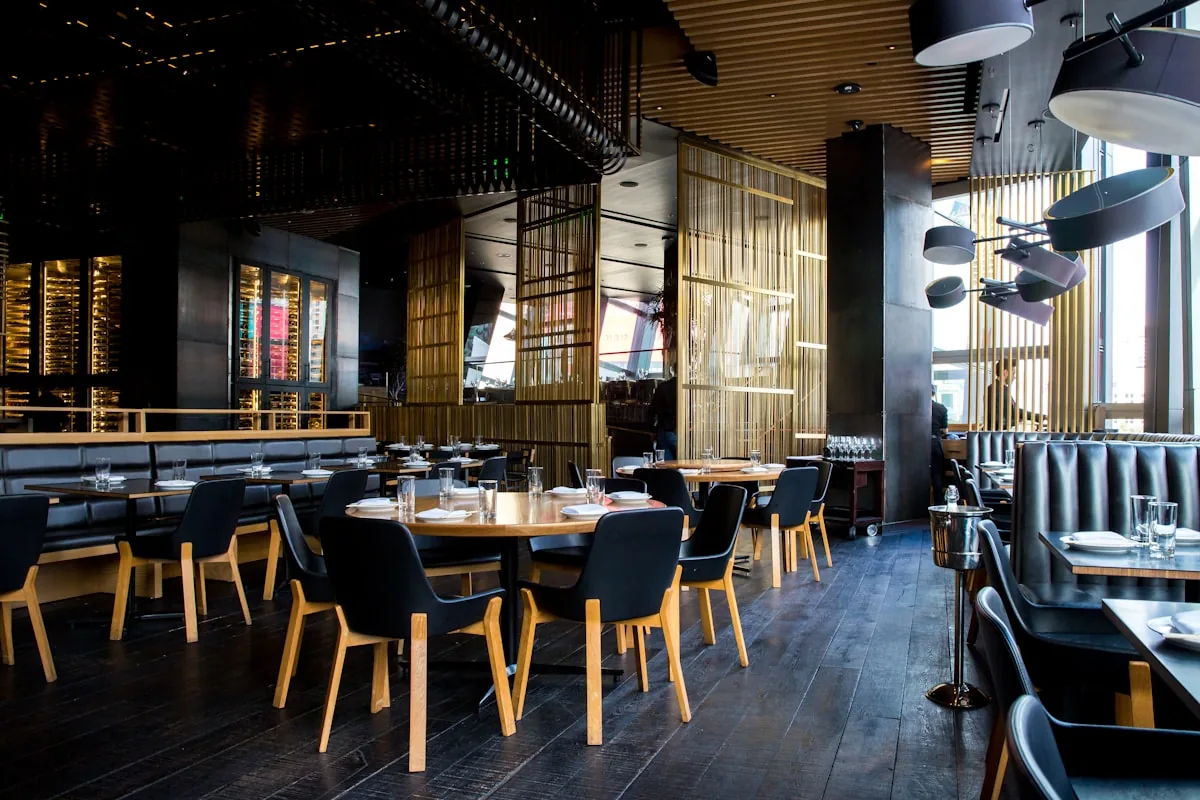 Aperçu du nouveau site : restaurant moderne et élégant